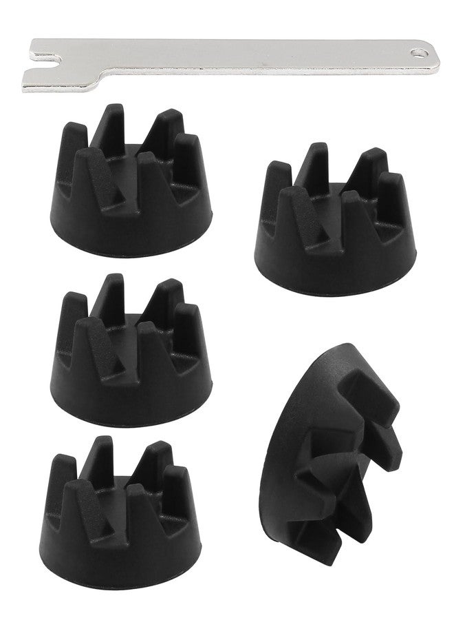 Coufce 5 Packs 9704230 Blender Coupler Replacement Parts Compatible with Kitchen Blenders WP9704230VP WP9704230(Includes Wrench) - Image 1